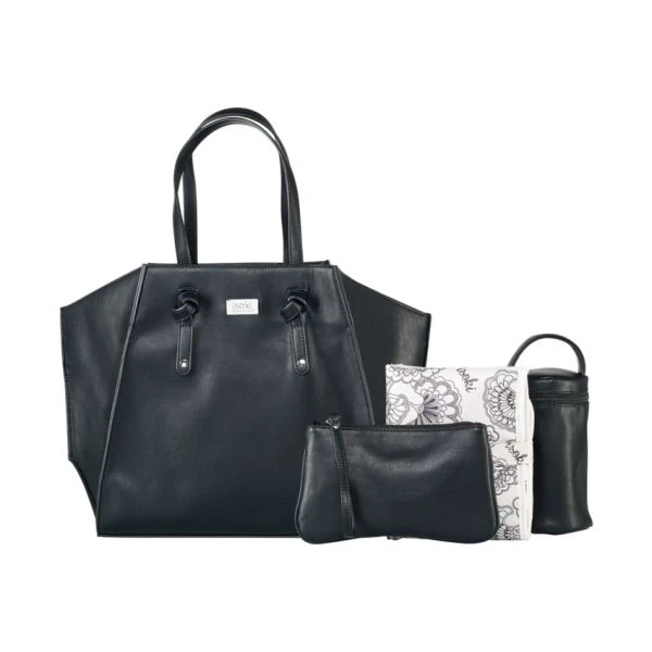 Isoki Easy Access Tote Luiertas Toorak Black 4 Isoki Easy Access Tote Luiertas Toorak Black - Afbeelding 2
