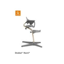 Nomi Baby Set - Grey -Winkel Voor Babyreisartikelen 214317 4 nomi natural grey highchair 5478 rt 14e1
