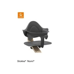 Nomi Baby Set - Anthracite -Winkel Voor Babyreisartikelen 214323 1 nomi natural anthracite bs close 5426 rt cf2f