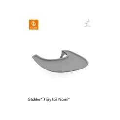 Nomi Eetblad - Grey -Winkel Voor Babyreisartikelen 214343 1 nomi tray grey 220901 5525 rt c6d2