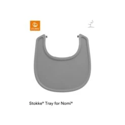 Nomi Eetblad - Grey -Winkel Voor Babyreisartikelen 214343 2 nomi tray grey top 220901 5526 rt b281