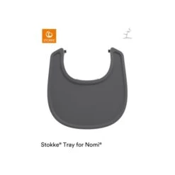 Nomi Eetblad - Anthracite -Winkel Voor Babyreisartikelen 214345 2 nomi tray anthracite top 220901 5526 rt 7bc6