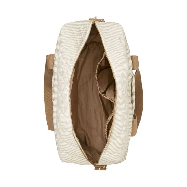 Cam Cam Copenhagen Classic Stripes Verzorgingstas - Large - Camel 4 Cam Cam Copenhagen Classic Stripes Verzorgingstas - Large - Camel - Afbeelding 2