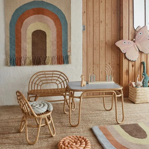 OYOY Rainbow Stoeltje - Nature 5 OYOY Rainbow Stoeltje - Nature - Afbeelding 3