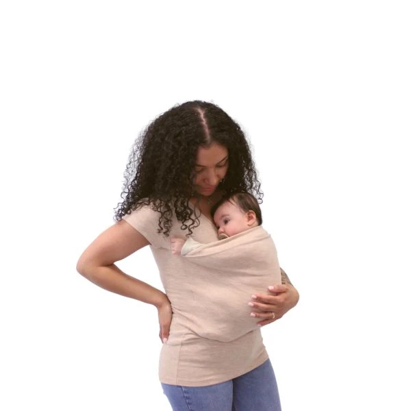 Womboo Buidelshirt - Vrouw - Maat XXL - Beige 5 Womboo Buidelshirt - Vrouw - Maat XXL - Beige - Afbeelding 3