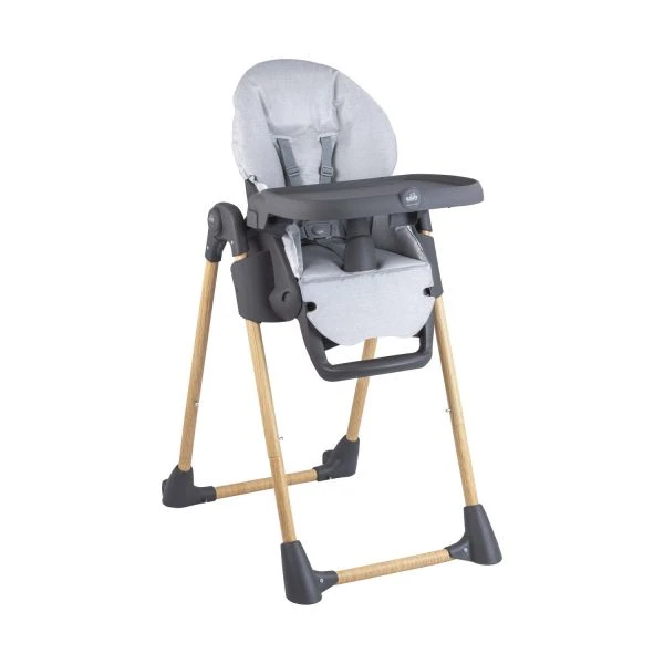 Cam Il Mondo Del Bambino Pappananna Kinderstoel Wood / Dark Grey 3 Cam Il Mondo Del Bambino Pappananna Kinderstoel Wood / Dark Grey