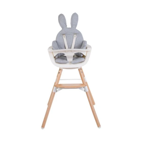 Childhome Rabbit Stoelkussen Jersey Grey 4 Childhome Rabbit Stoelkussen Jersey Grey - Afbeelding 2