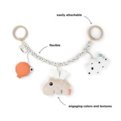 Done By Deer Happy Clouds Wagenspanner Sand -Winkel Voor Babyreisartikelen done by deer happy clouds wagenspanner sand 3 8335