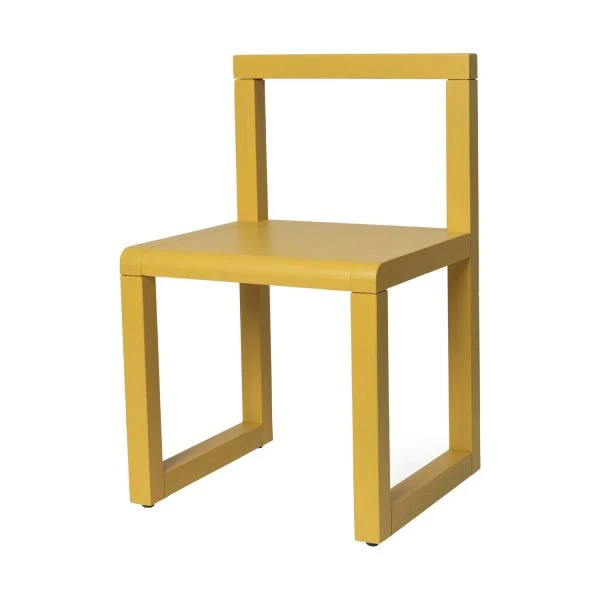 Ferm Living Little Architect Kinderstoeltje - Geel 4 Ferm Living Little Architect Kinderstoeltje - Geel - Afbeelding 2