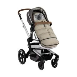 Joolz Uni Puffer Voetenzak Taupe -Winkel Voor Babyreisartikelen joolz puffer footmuff taupe 2 1873
