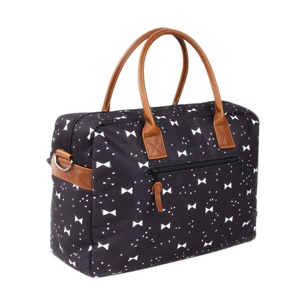 Kidzroom Bows Luiertas Black And White 4 Kidzroom Bows Luiertas Black And White - Afbeelding 2