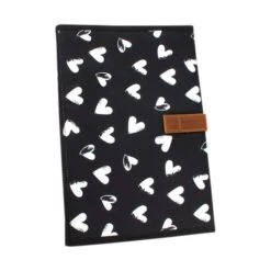 Kidzroom Heart Luiertas Black And White -Winkel Voor Babyreisartikelen kidzroom heart luiertas black and white 3 363b