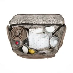 Little Company Lisbon Braided Luiertas Rugzak Taupe -Winkel Voor Babyreisartikelen little company lisbon braided luiertas taupe 3 3b10