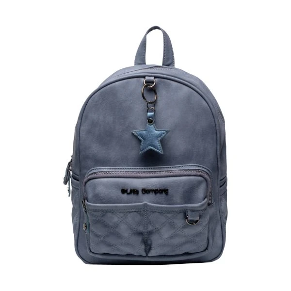 Little Company Mika Quilted Rugtas Blauw 3 Little Company Mika Quilted Rugtas Blauw