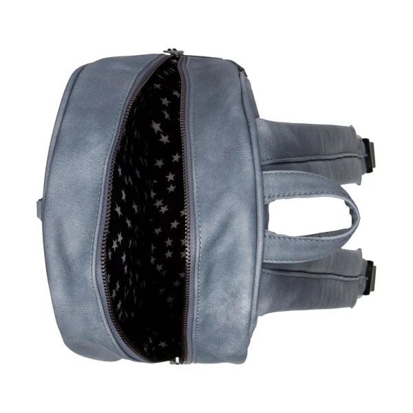 Little Company Mika Quilted Rugtas Blauw 5 Little Company Mika Quilted Rugtas Blauw - Afbeelding 3