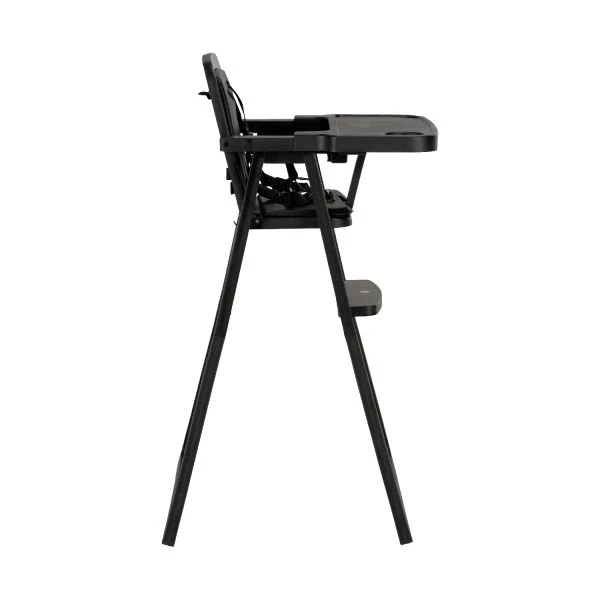 Puck Plain Kinderstoel Met Kussen Zwart 6 Puck Plain Kinderstoel Met Kussen Zwart - Afbeelding 4